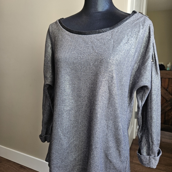 Maison Scotch metallic sweater size 3 (M/L) - Picture 4 of 6